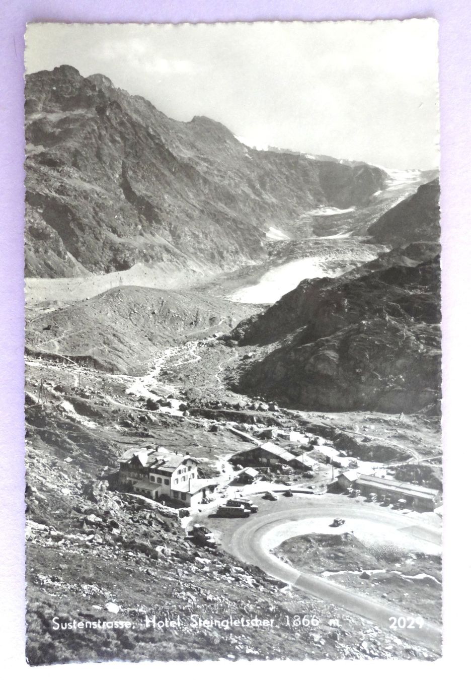 Cartoline postali: Sustenstrasse, Hotel Steingletscher 1866 m – Usato da Fétigny venduto da Billy2miny