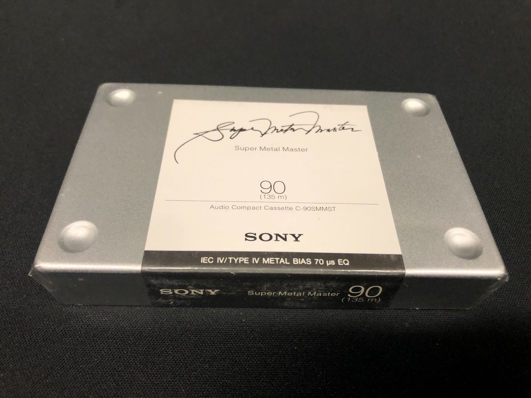 Musicassette: SONY Super Metal Master C-90SMMST NEW! – Nuovo e nell'imballaggio originale da zug venduto da tri_sy2l