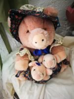 Plueschtier Schwein mit Nachwuchs
