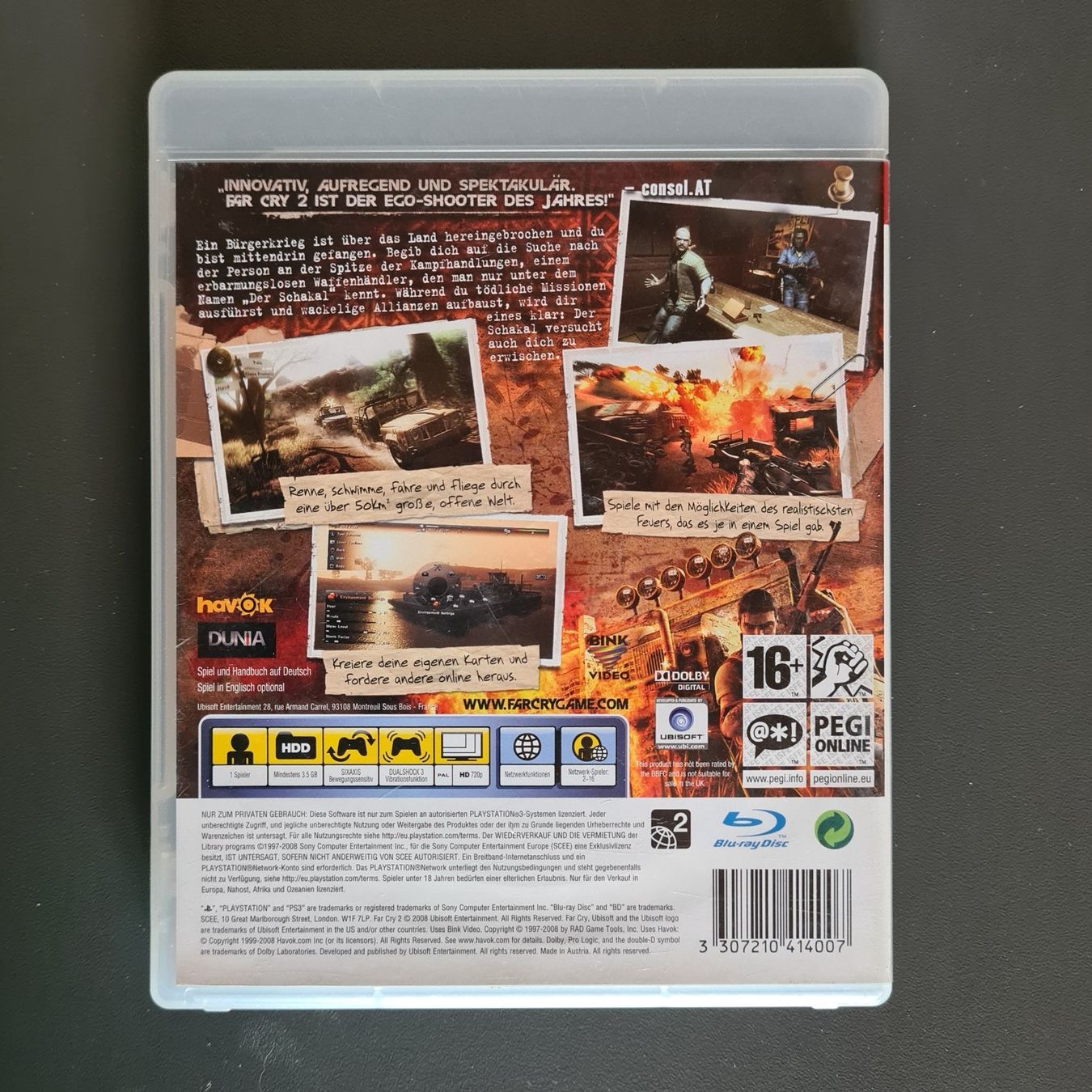 Sony Spiele: Far Cry 2 für PS3 – Gebraucht aus Chur von 1996hiphop 1