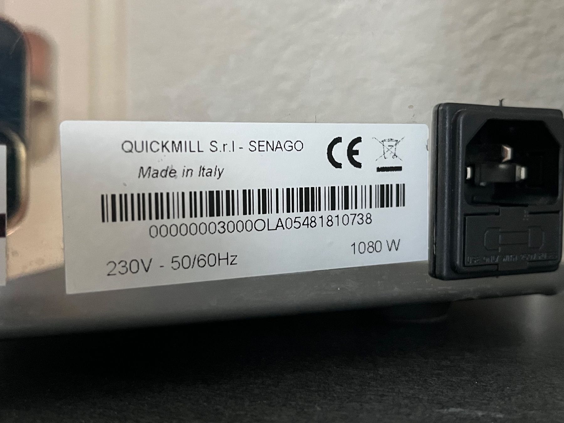 Quick Mill Kaffeemaschinen & Espressomaschinen: Quickmill Orione 3000 + Mühle Apollo Evo inkl. Zubehör – Gebraucht aus Birmenstorf AG von lasc01 4
