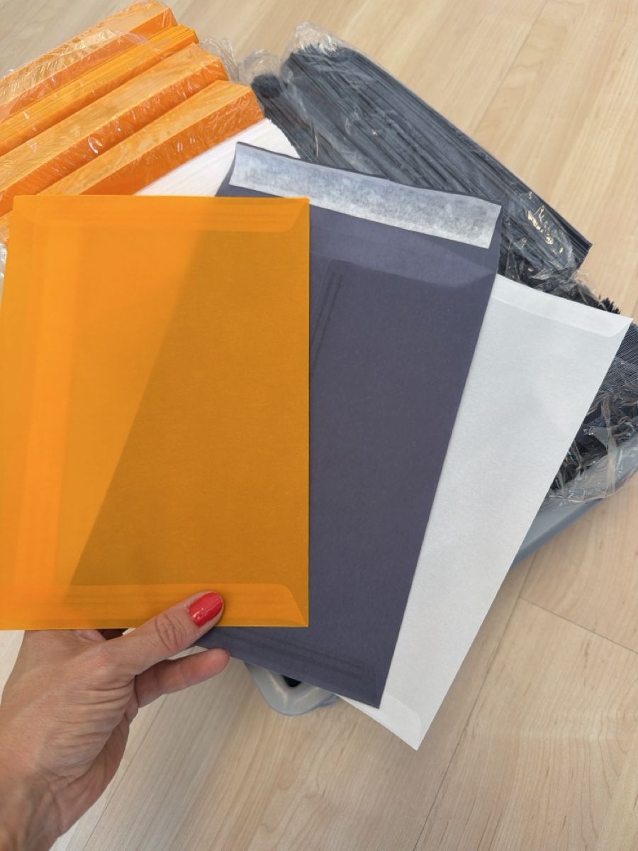 Buste & buste per spedizione: Transparente C5 Couvert – Nuovo e nell'imballaggio originale da Andhausen venduto da cnz