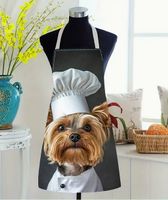 SÜSSE KÜCHENSCHÜRZE *YORKIE DER KOCH*  NEU