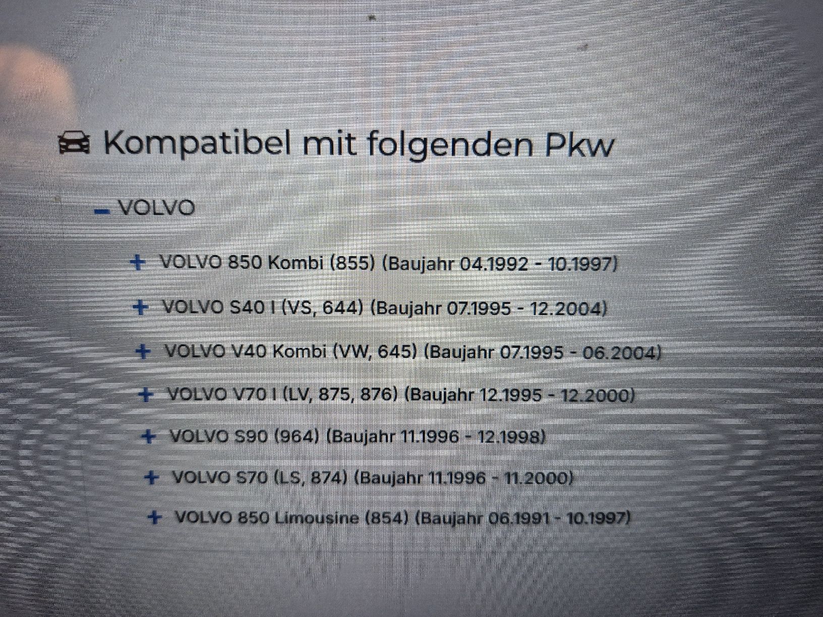 Volvo Tutti pezzi di ricambio auto: Volvo Spiegelglas rechts – Nuovo e nell'imballaggio originale da almens venduto da Tambo26 1