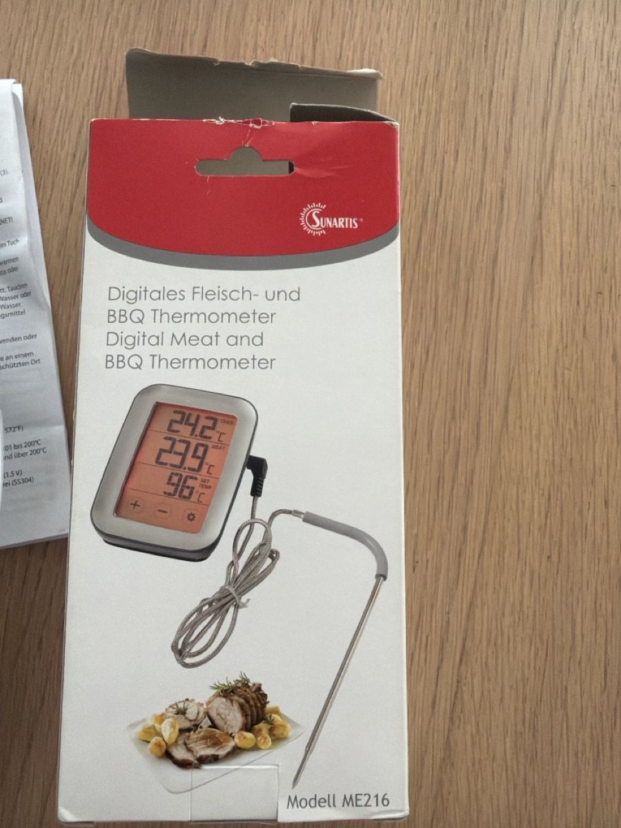 Küchengeräte: Digitales Fleisch und BBQ Thermometer – Gebraucht aus Morgarten von elabaumann_ch 1