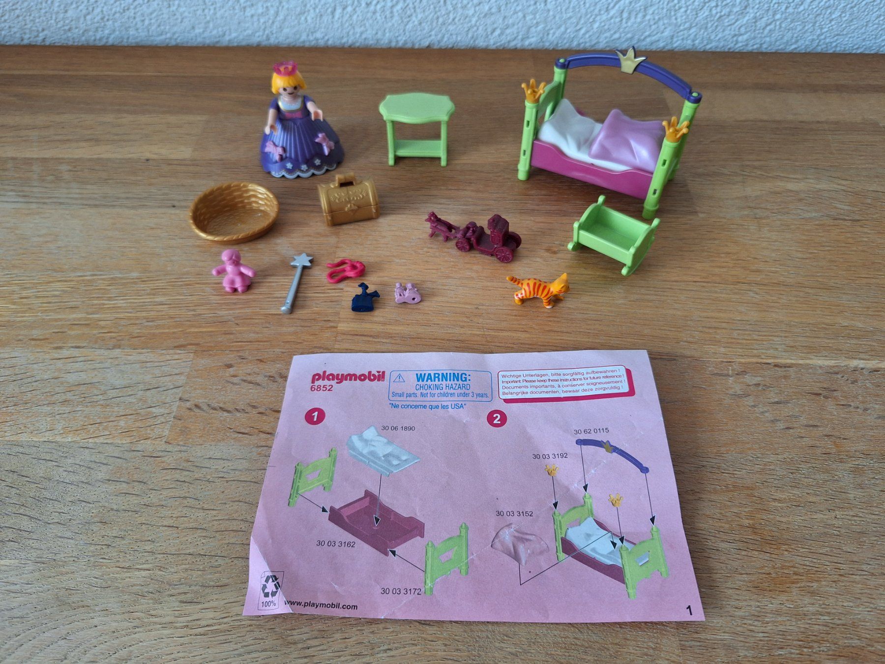Playmobil Giocattoli: Playmobil 6852 - Chambre de princesse – Usato da Malleray venduto da Mawerix