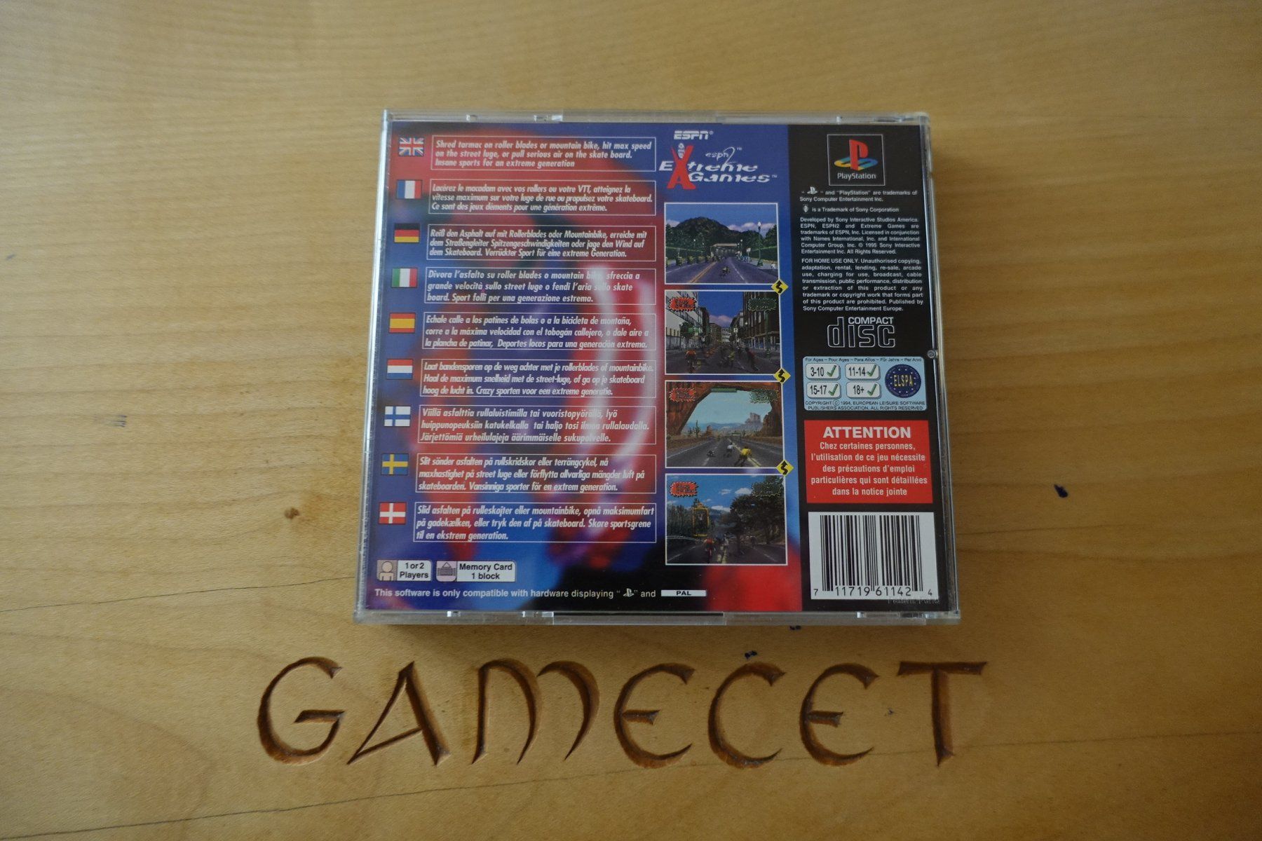 Sony Spiele: ESPN Extreme Games – Gebraucht aus Steinach von Gamecet 2