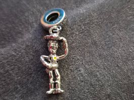 Silber Charm Cowboy Cody +Garantie