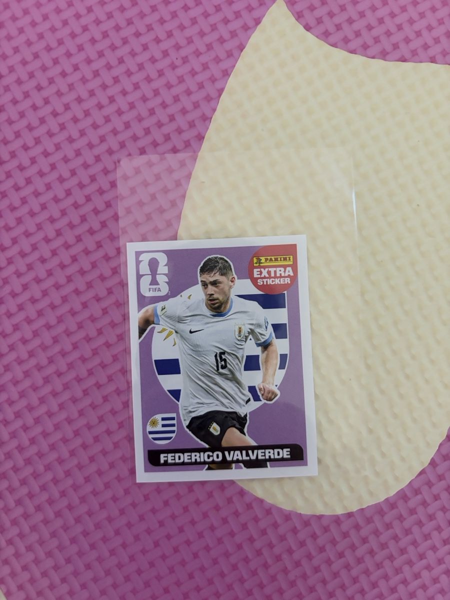 Panini Cartes à collectionner: Panini Extra Sticker Federico Valverde – Neuf (Voir description) à Zermatt par Sowwer