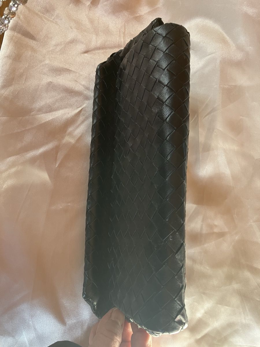 Borse da donna: Geflochtene Leder Clutch – Usato da Bassersdorf venduto da groovygremlin 1