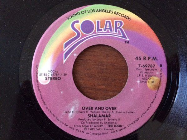 Schallplatten: Shalamar: Over And Over 7" – Gebraucht aus Steinhausen von Vilivinili