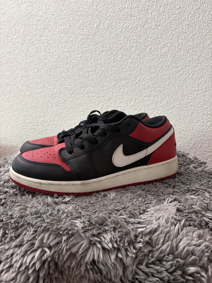 Jordan Scarpe da uomo: Jordan 1 Low Bred Toe – Usato da Uhwiesen venduto da nessy 1