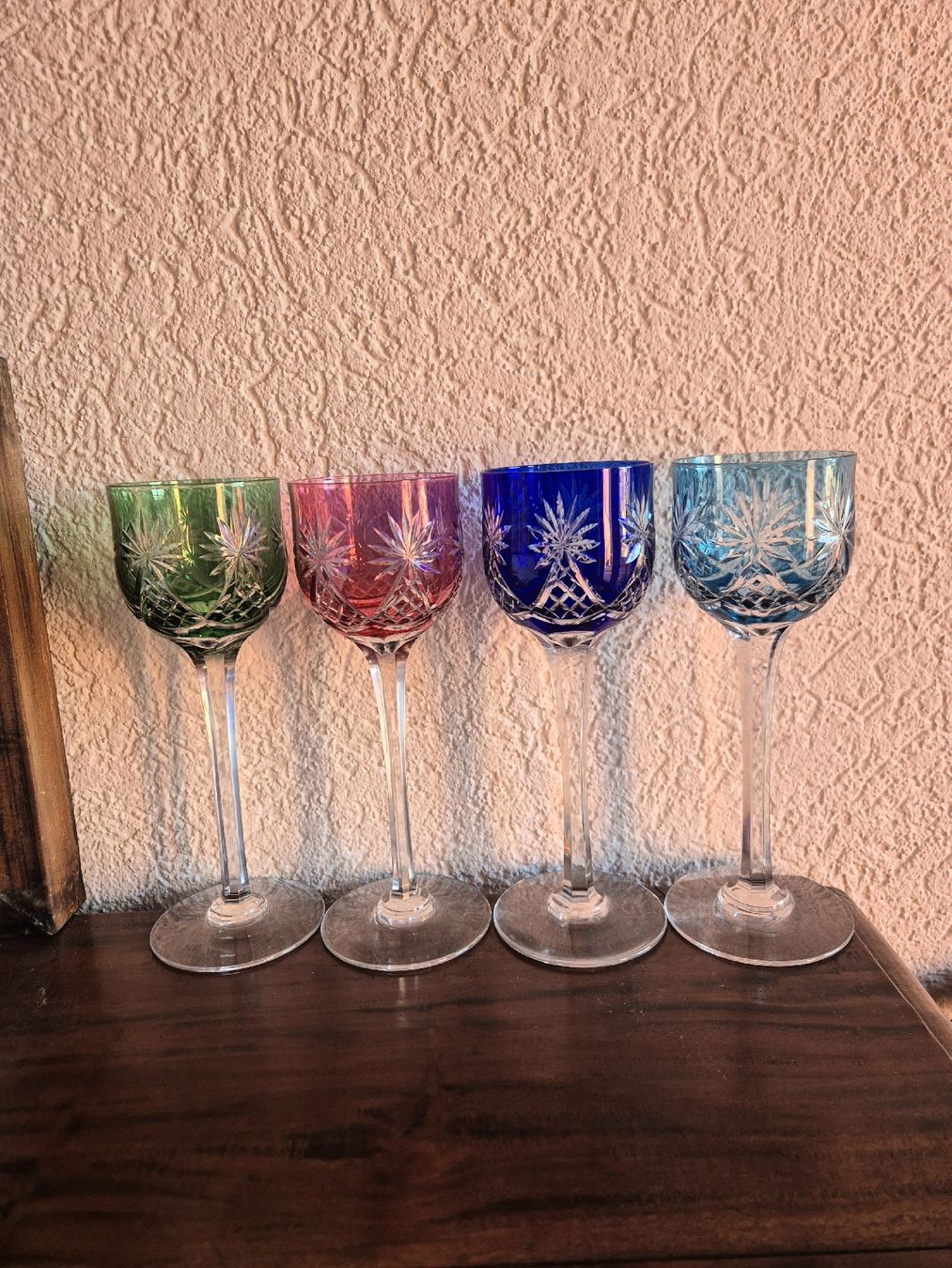 Bicchieri: 4 verres val saint lambert en crystal – Usato da Cossonay-Ville venduto da bricbroc