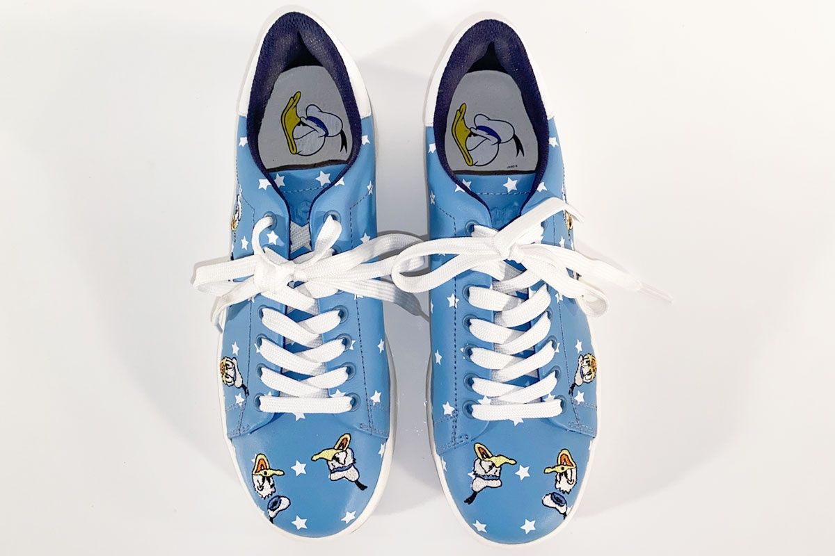 Scarpe da donna: Moaconcept Donald Duck Sneakers hellblau Gr. 39 – Usato da Ballwil venduto da ClassicGallery 2
