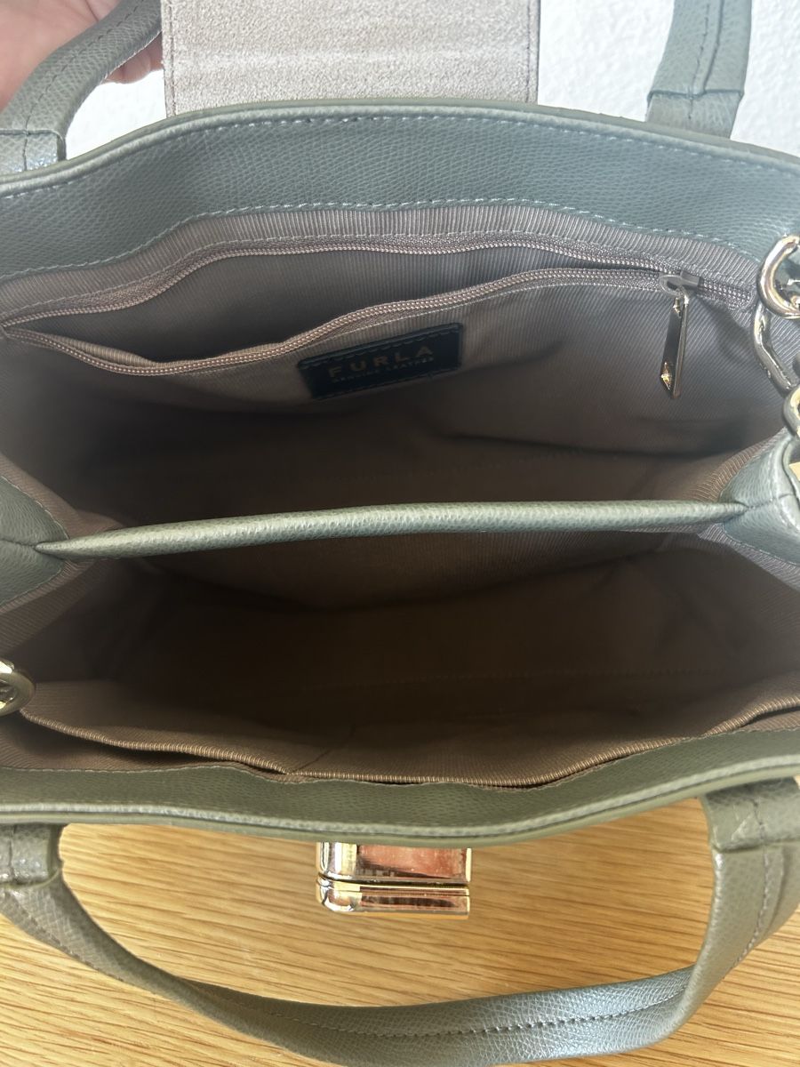 Furla Taschen für Damen: Furla Leather Bag Medium Olive – Neu (gemäss Beschreibung) aus Uitikon Waldegg von any_6lcf 8