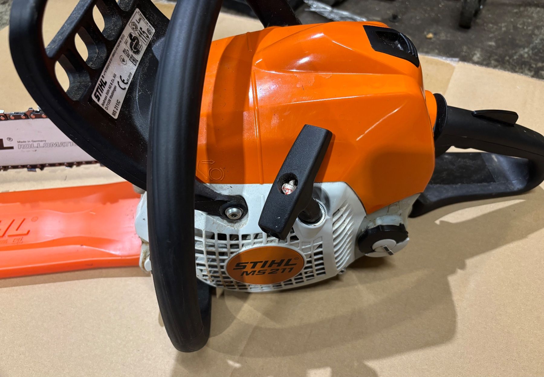 Stihl Seghe: Kettensäge Stihl MS 211/C – Usato da Grono venduto da Alpina6537 1