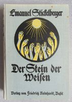 Der Stein der Weisen - von Emanuel Stickelberger