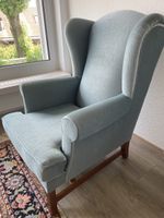 Ohrensessel Stoff Mohair Velour