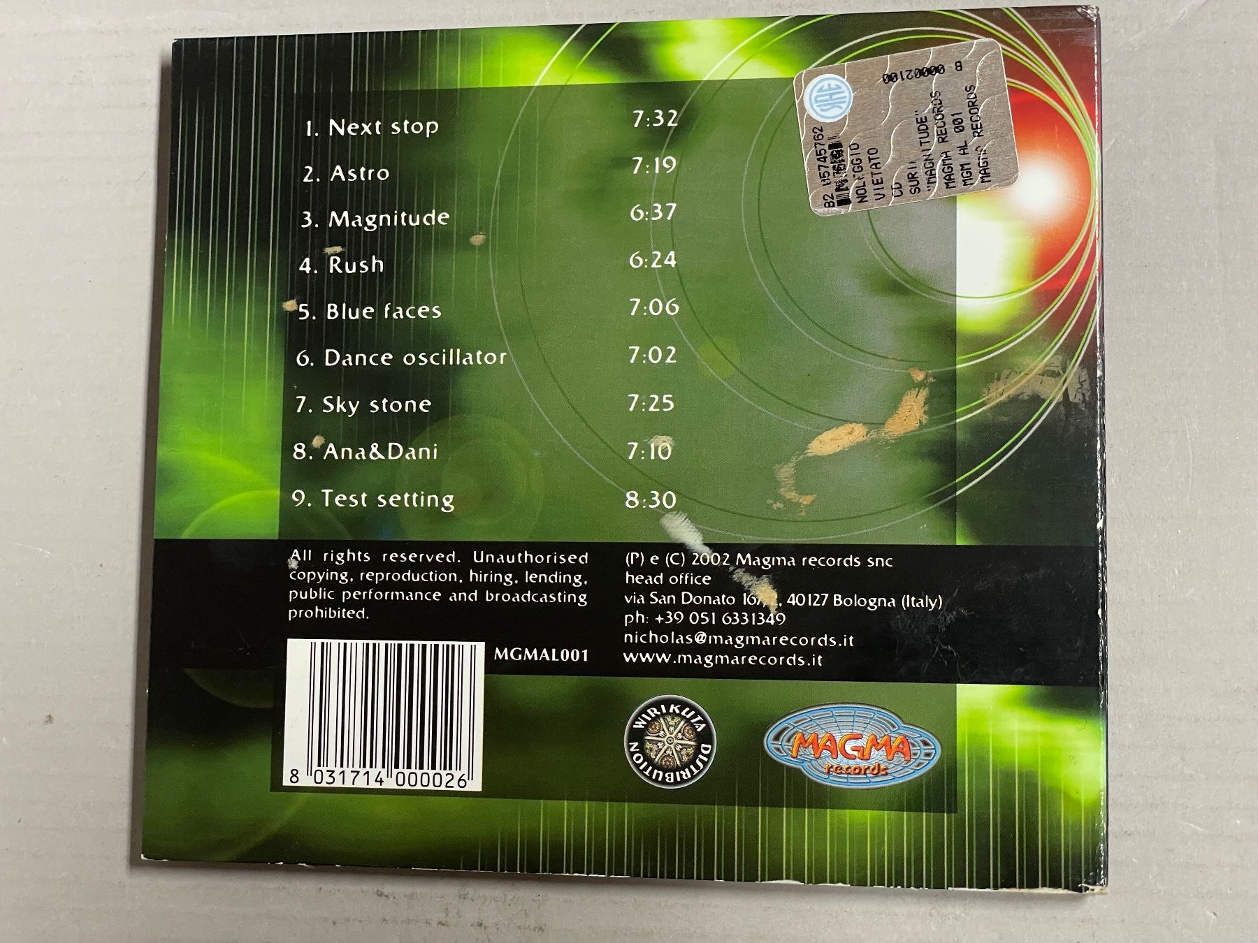 CDs: Suria-Magnitude – Gebraucht aus Muri b. Bern von AdidasCollector 1