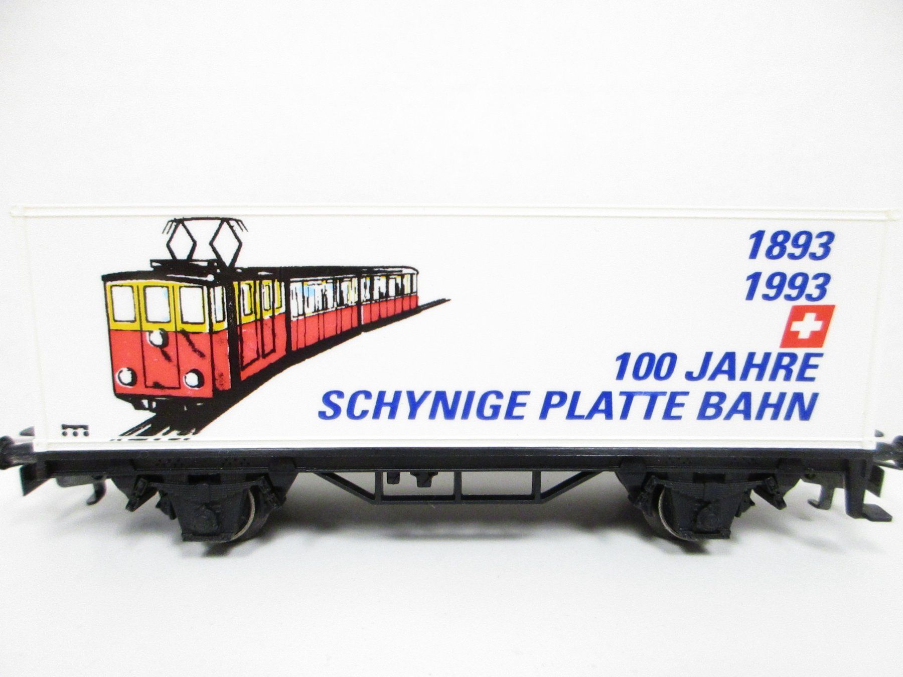 Märklin Modellini di ferrovie: Märklin H0 SoMo SBB Containerwagen "Wengeralpbahn" – Nuovo e nell'imballaggio originale da Olten venduto da Heinrich875 4