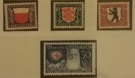 1928, Nr. J45-48, Pro Juventute Satz,  postfrisch