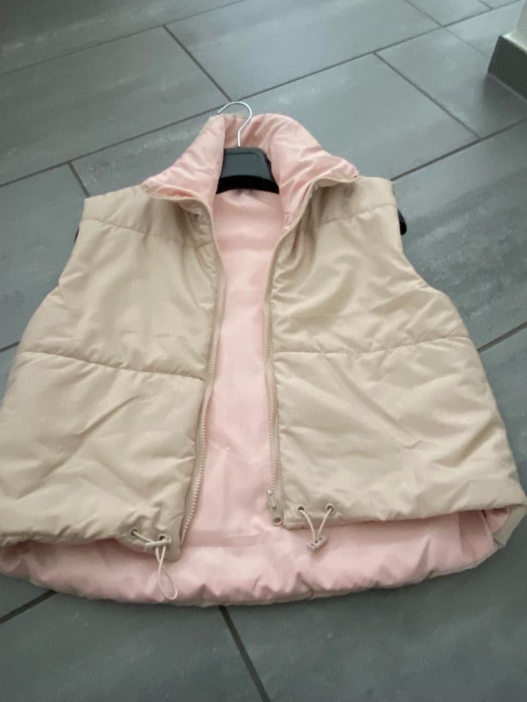 Gilet & Giacche senza maniche: Stepp Gilett beige mit altrosa Innenfutter – Nuovo (secondo la descrizione) da Thalwil venduto da Leo33x 2