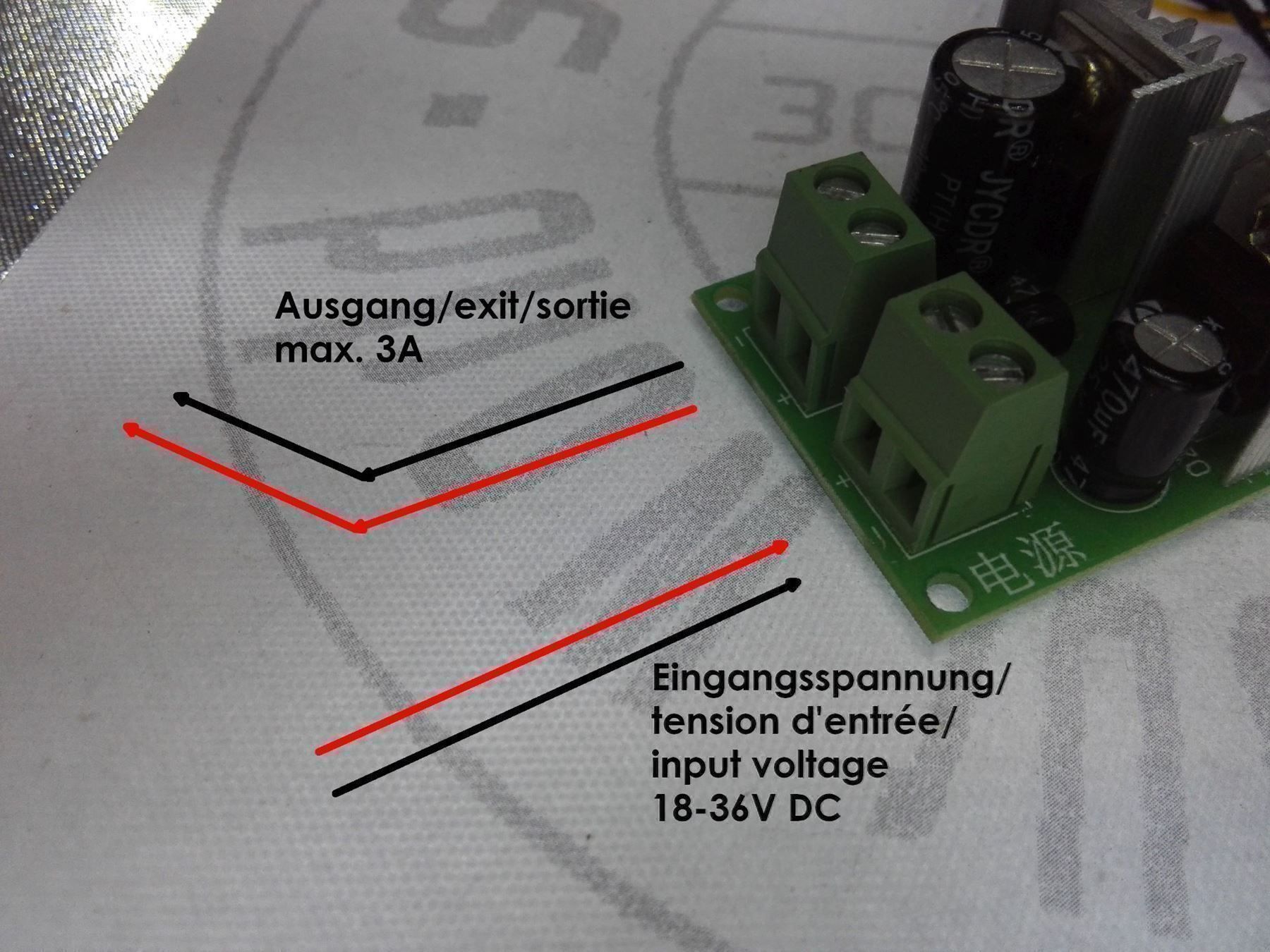 Componenti elettronici: Drehzahlregler, Dimmer,  12-36V, 3A – Nuovo (secondo la descrizione) da Luzern venduto da Salefactory 2