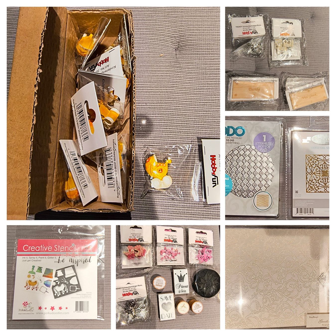 Bastelsets: Bastelmaterial Konvolut / Bastelmaterial – Neu und originalverpackt aus Würenlingen von Striga