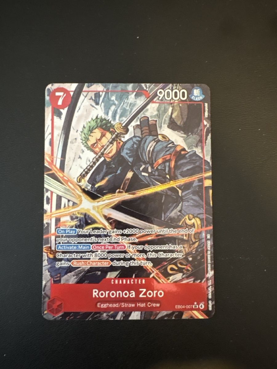 Bandai Carte collezionabili: One Piece Card Game Zoro EB04-007 – Usato da Wetzikon ZH venduto da regula.mrk