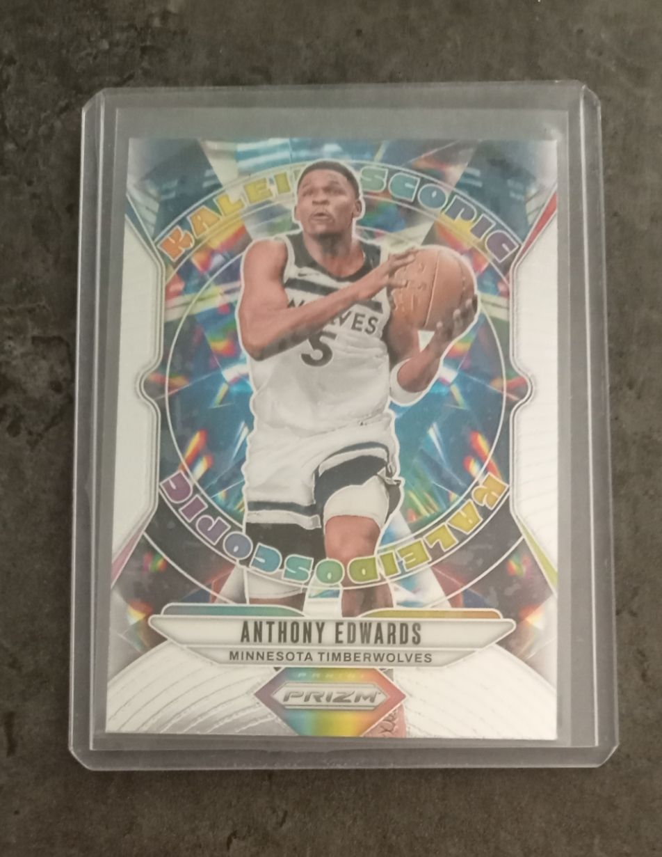 Cartoline: Anthony Edwards Prizm Kaléidoscope NBA card – Nuovo (secondo la descrizione) da Vallorbe venduto da ant_75wx