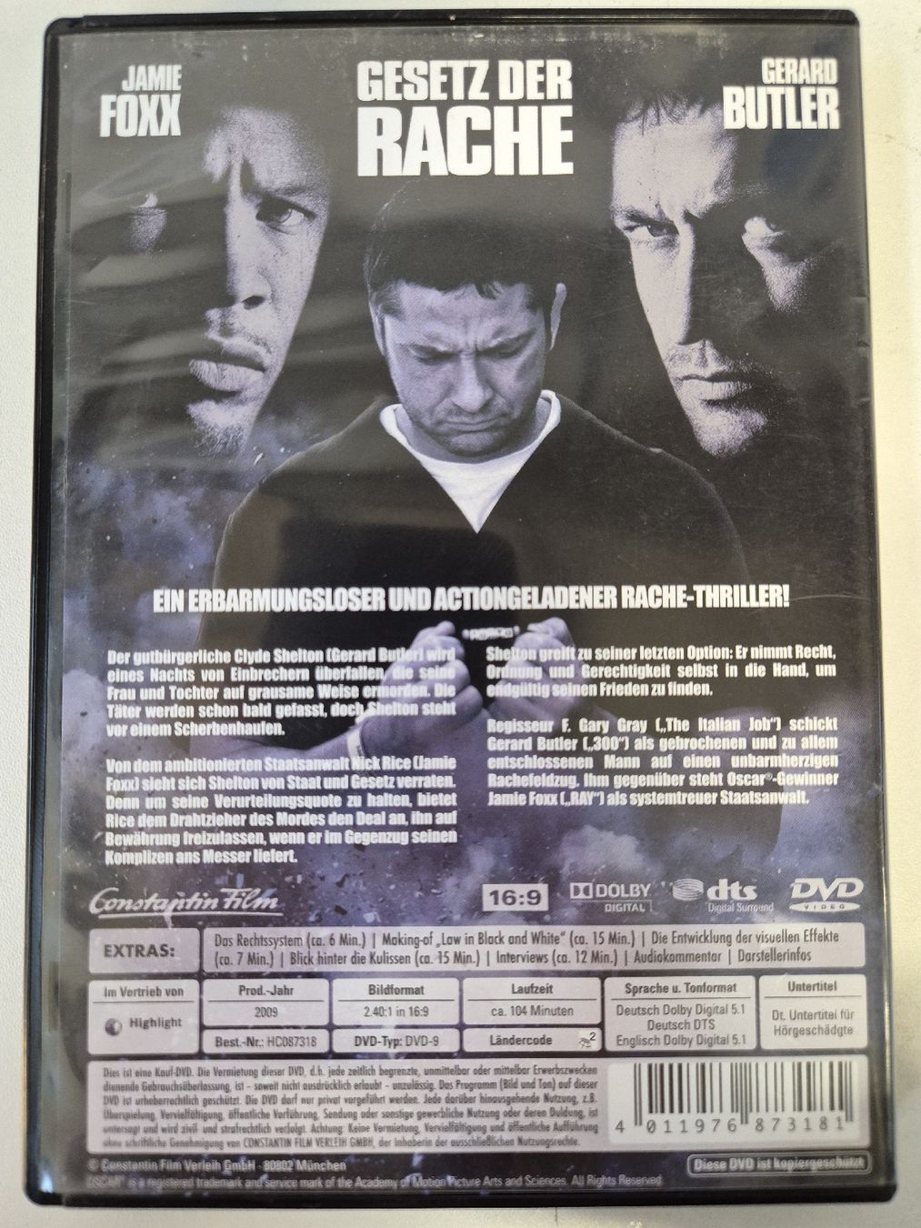 Tutti i DVDs: Gesetz der Rache DVD – Usato da Lindau venduto da Hammy0740 1