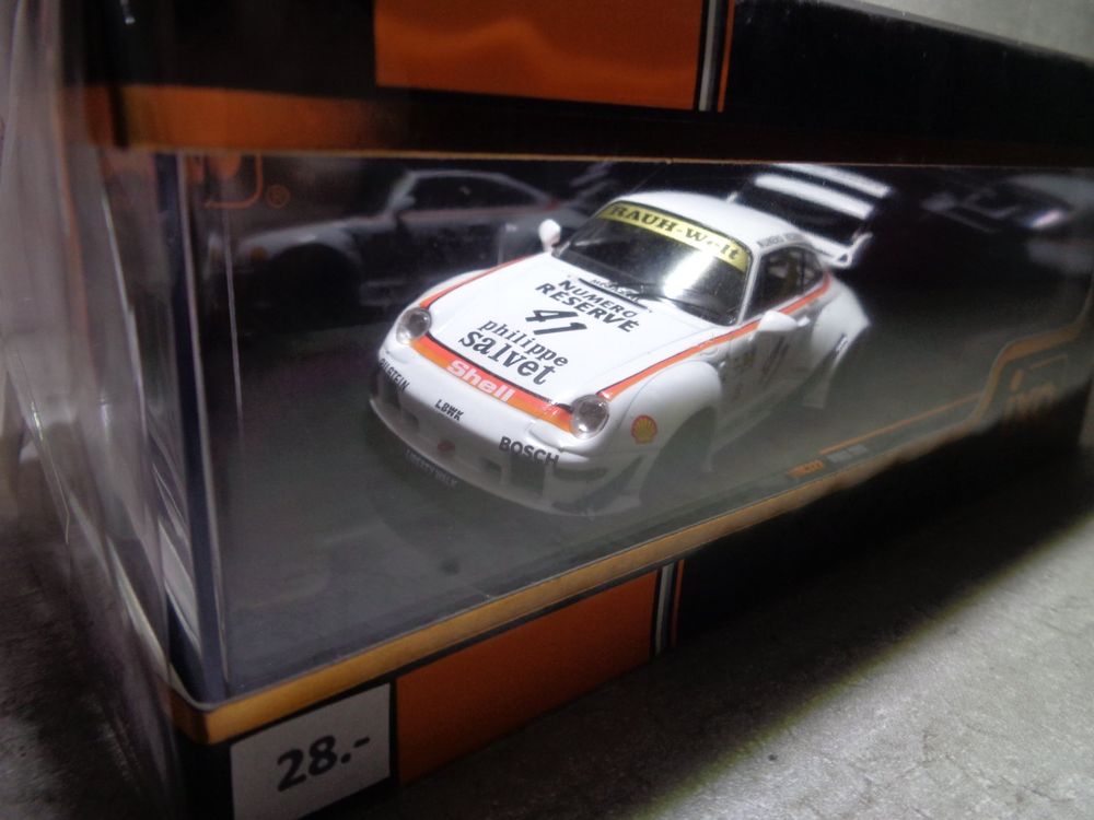 Porsche 911 (993) RWB LBWK Blanco 1:43 – Réplica exclusiva a escal