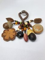 Handgefertigter Schlüsselanhänger | Naturmaterialien | Neu