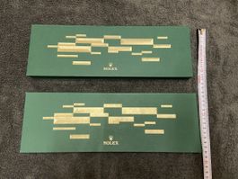 Boîte Rolex originale verte – format long