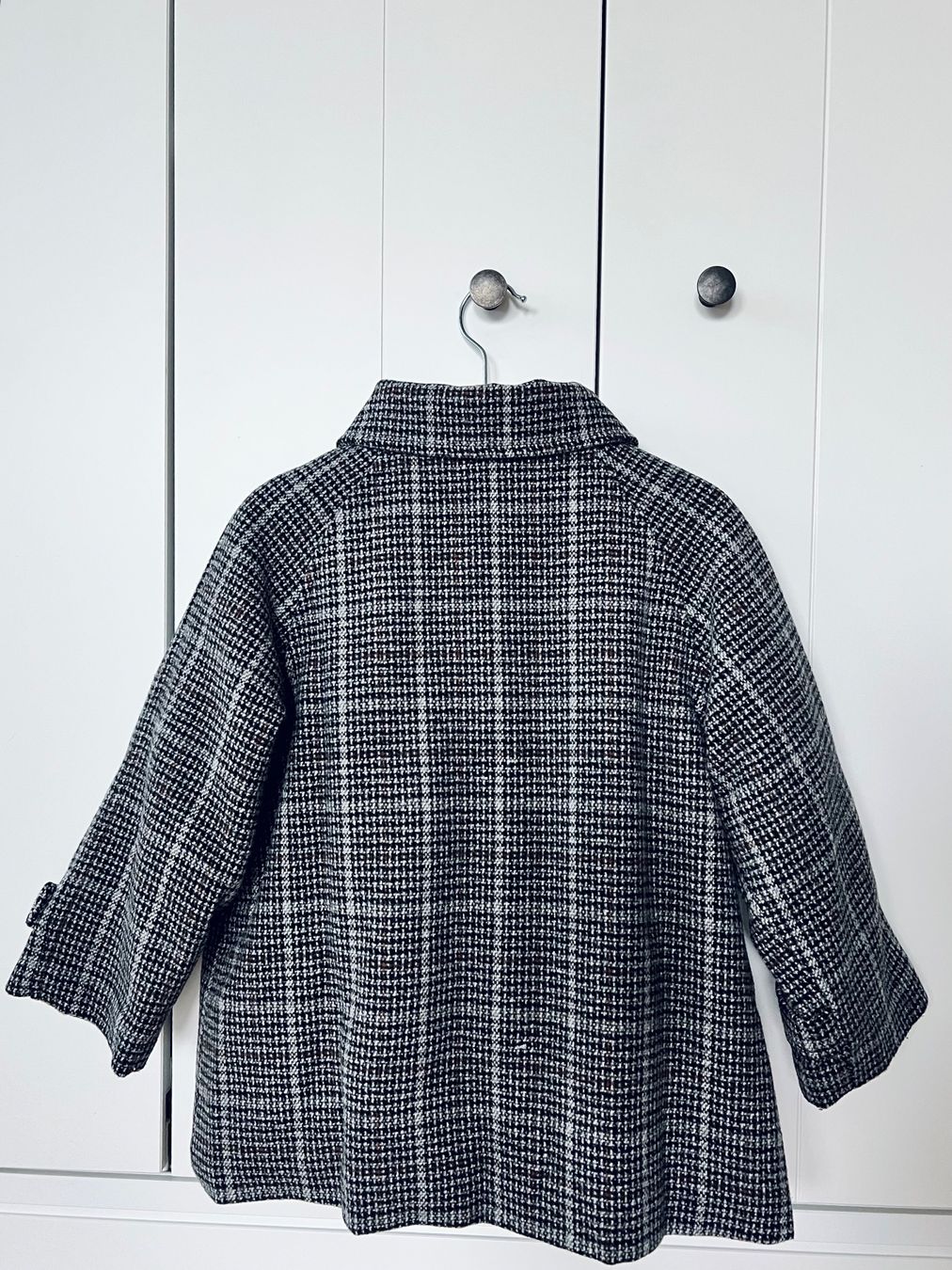 Mango Giacche & Cappotti: Mango 110 Mantel grau kariert Mädchen – Nuovo (secondo la descrizione) da Burgdorf venduto da rulan 4