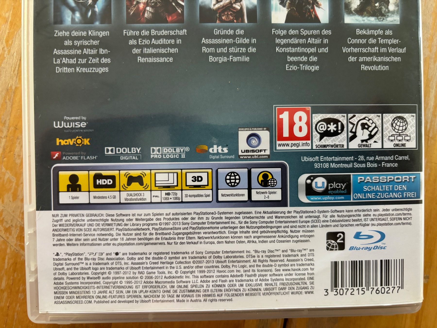 Spiele: Assassin's Creed Heritage Collection (CIB) – Gebraucht aus Frenkendorf von Fionchen 2