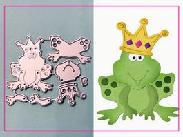 Frosch / Froschkönig  - Stanzschablone