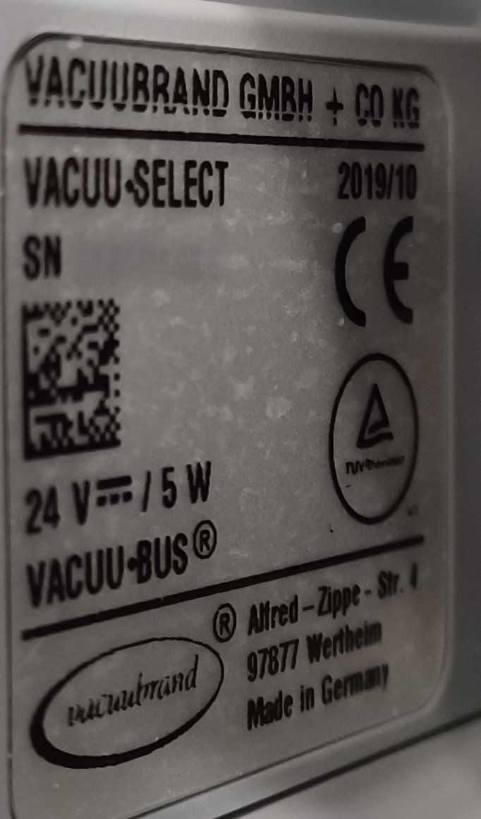Accessori da laboratorio: Vacuubrand Vacuu-Select Vacuum controller – Usato da Niederdorf venduto da LeptonAG_Labor 9