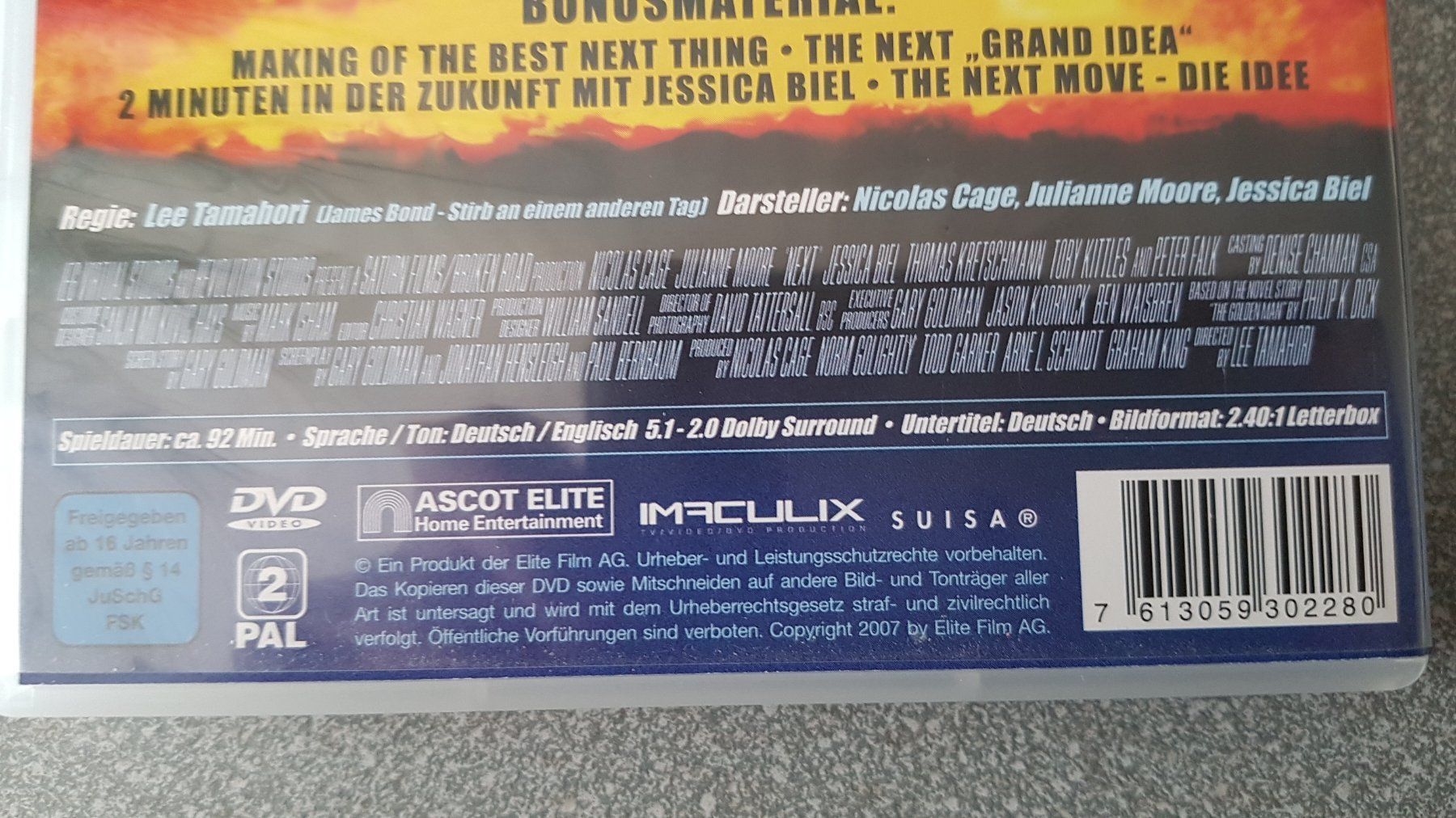Tutti i DVDs: DVD NEXT / Nicolas Cage – Usato da Oetwil am See venduto da fineli2 1