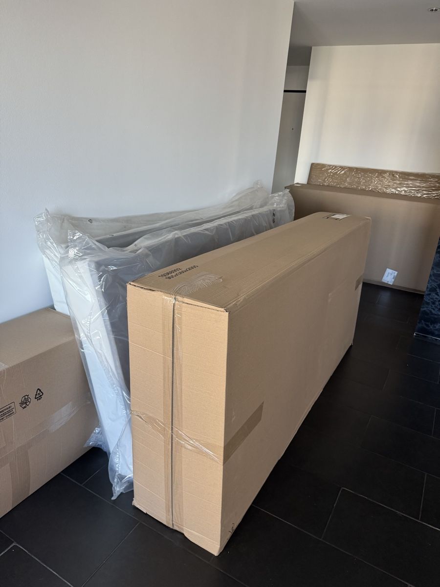 Letti: Boxspringbett grau mit Matratze neu originalverpackt – Nuovo e nell'imballaggio originale da Altstätten SG venduto da Sunreiss 5