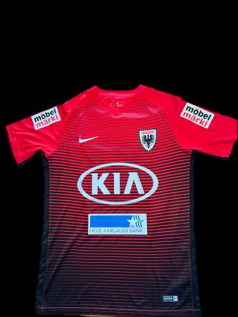 FC Aarau Nike 2016/17 Home (KIA / Neue Aargauer Bank)