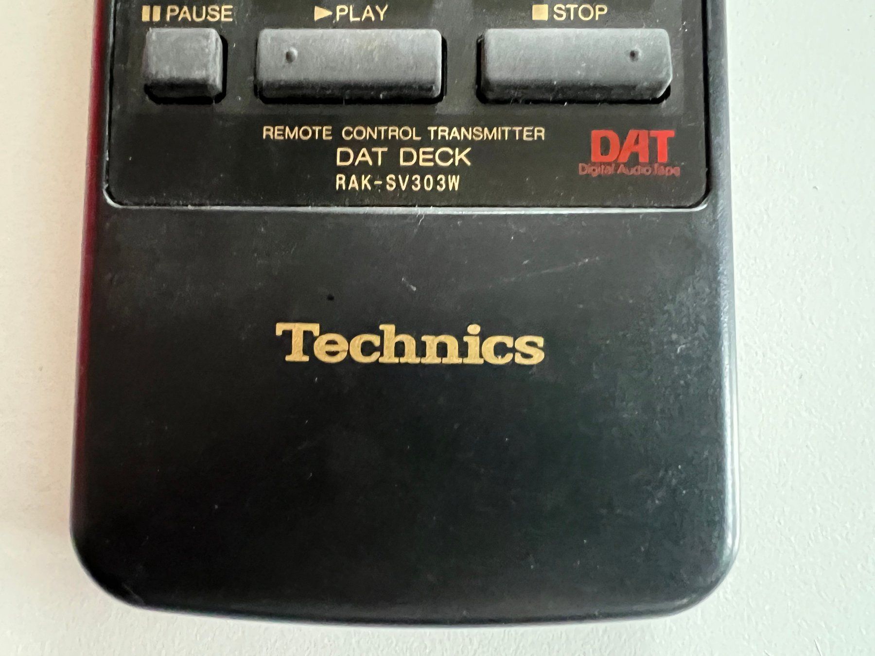 Technics Telecomandi: Fernbedienung Technics RAK-SV303W, DAT – Usato da Bazenheid venduto da rue_6hcy 1