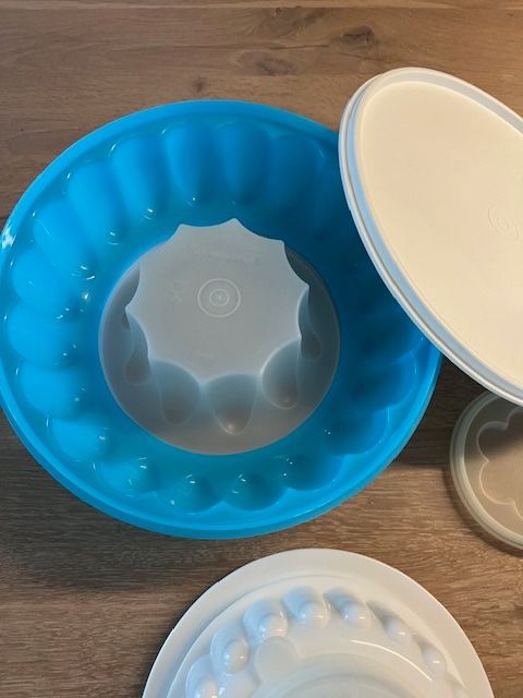 Tupperware Contenitori & Simili: Tupperware Caramel Flan Form Super Set Klein und Gross – Usato da Wuppenau venduto da Alfreg 2