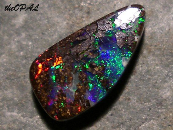 Edelsteine: theOPAL***TOLLER BOULDER MATRIX OPAL 2,47ct (Australien)*** – Neu und originalverpackt aus Ebnat-Kappel von theOPAL 1
