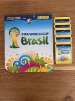 Panini WM 2014 Sticker Album Leer + 5 original Tüten