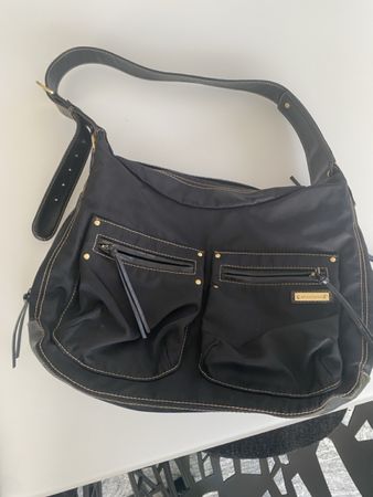 Schwarze Handtasche von VICTORIA&MAX – Top Zustand!