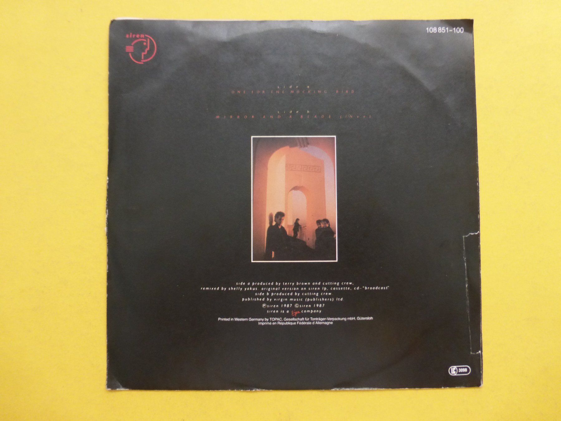 Dischi in vinile: Cutting Crew – One For The Mocking-Bird – Usato da Zürich venduto da Swiss57 1