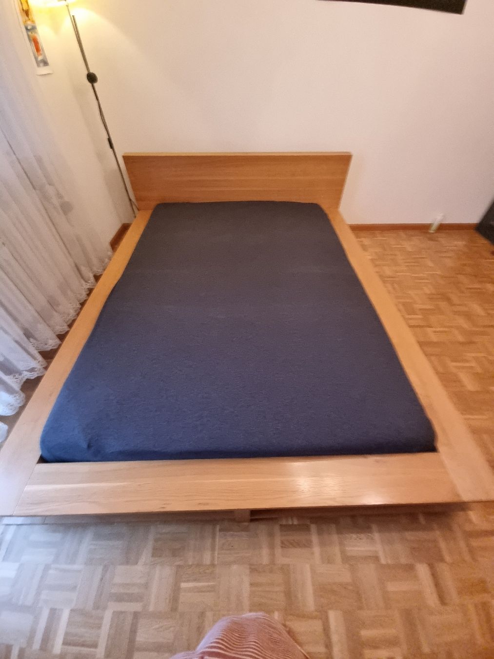 Articoli in legno: massiv Eiche Holz 140x200 Bett mit Lehne – Usato da Basel venduto da Efe72 8