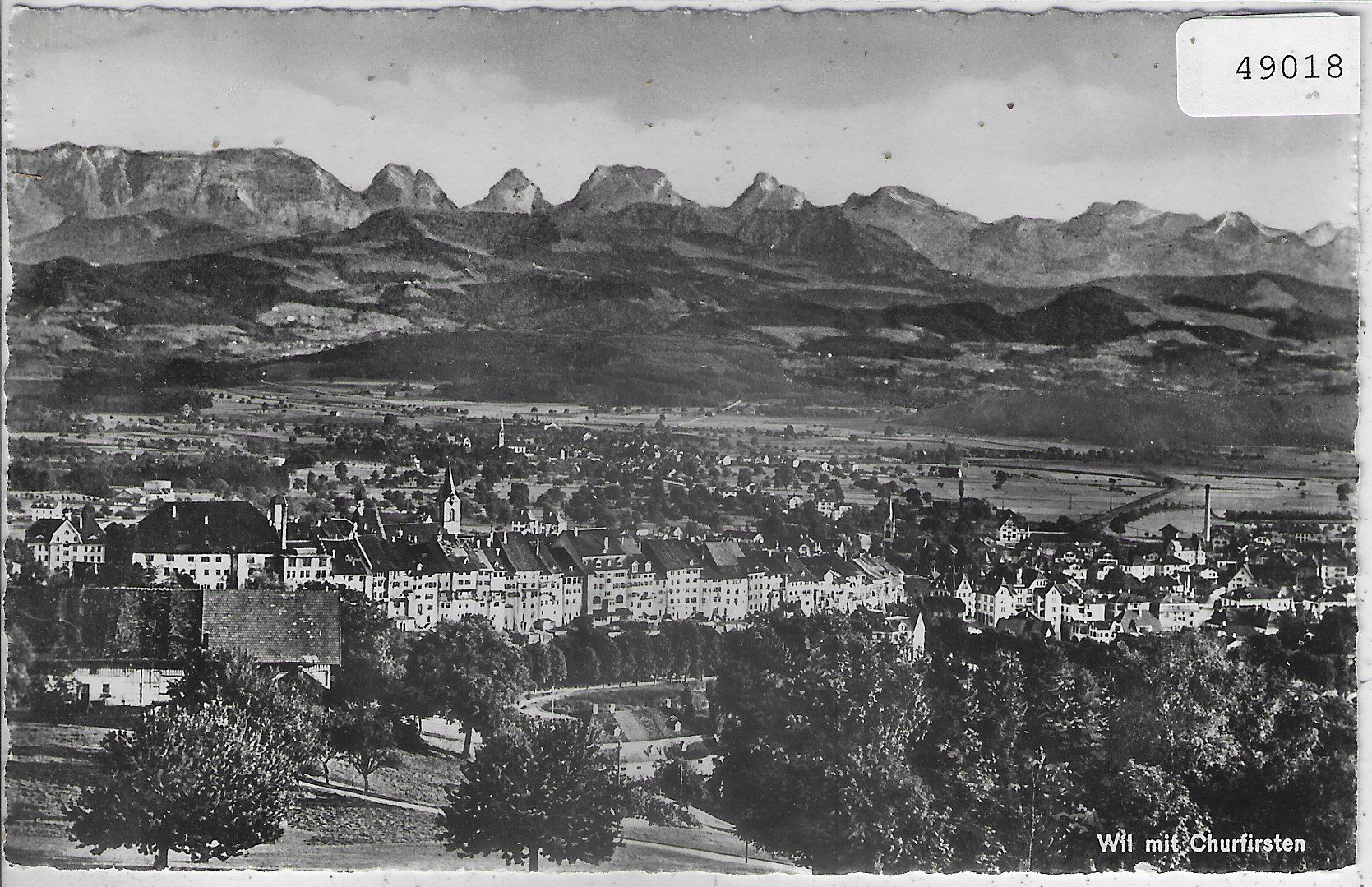 Cartes postales: Wil SG - Generalansicht – D'occasion à Ettingen par Kartenplanet