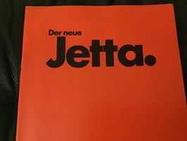 VW Jetta Verkaufsprospekt 24 Seiten Januar 1984